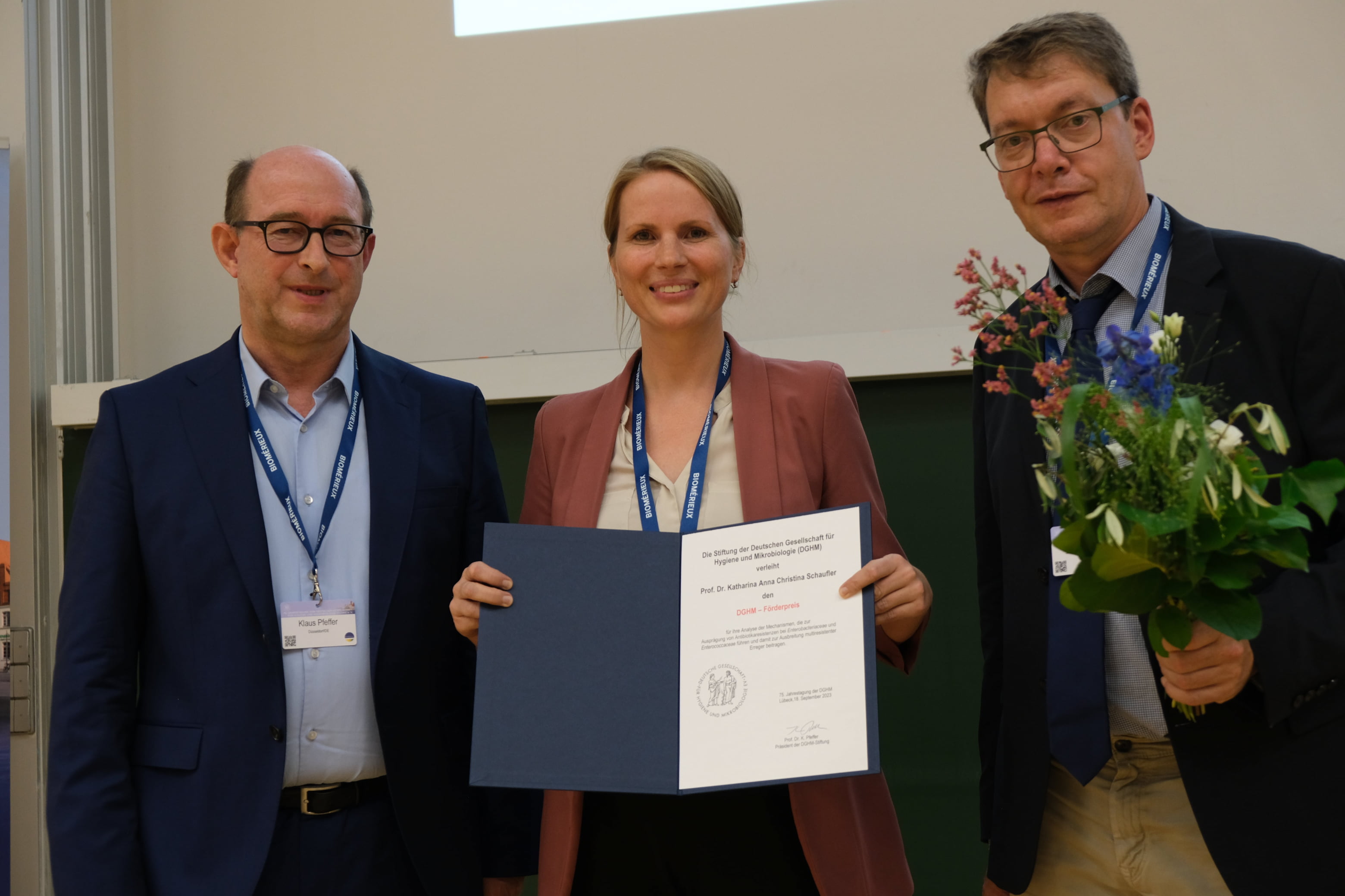 DGHM sponsorship award for Katharina Schaufler